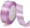 Satinbands Lavendel 20mm Breit, 23 Meters Geschenkband für Geschenkverpackungen, DIY-Basteleien, Blumensträuße, Nähprojekte, Schleifenherstellung, Geburtstags- und Hochzeitsdekorationen