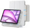 ESR Cover per iPad Air 13 (2025/2024), iPad Pro 12.9 (2022/2021/2020), Custodia Magnetica con Supporto Trifold, Aggancio Magnetico, Supporto per Pencil Pro/Pencil USB-C, Auto Attivazione, Bianco
