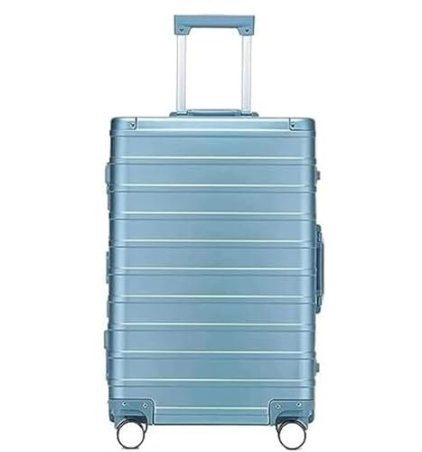 Kabinenkoffer Koffer Rollkoffer Handgepäck-Koffer Mit Rollen, Koffer Aus Aluminium-Magnesium-Legierung, Aufgegebenes Gepäck Reisekoffer Handgepäck (Color : D, Size : 20inch)