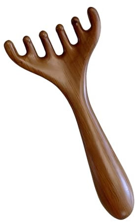Holz Gua Sha manuelle Massage Board Haarkamm,gesichts kopfhaut cellulite massagegerät,Körper massage roller,Triggerpunkt Massagegerät,1 Stück