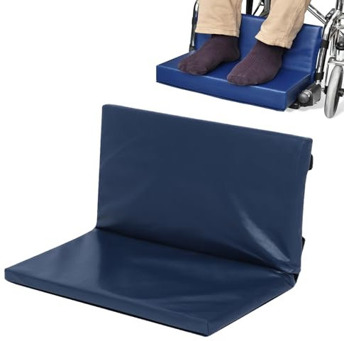 Coussin de pédale pour fauteuil roulant pour fauteuil roulant - Repose-pieds facile à entretenir - Accessoire de protection pour les jambes