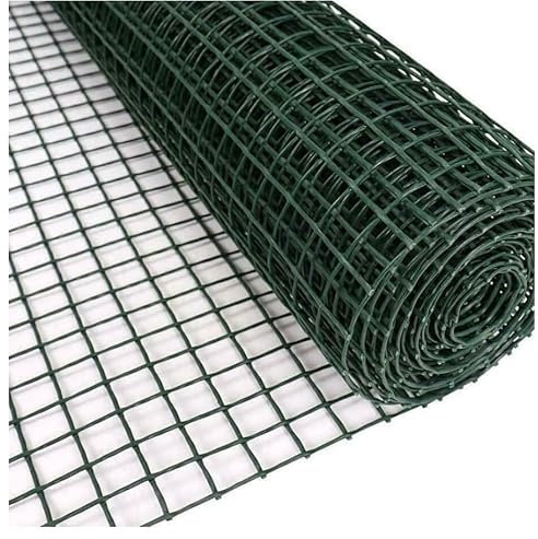 50cm x 5m Plastic Garden Mesh Netting – Reusable Gardening Net Fence Sheet – Green Vegetable Fruit Bush Bird Guard – Tree Barrier Fencing Roll – Heavy Duty Climbing Plant Trellis Protection