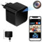 UYIKOO Cámara Espía Oculta WiFi, 2,4G y 5G Mini Cámaras Espias USB Cargador, 1080P HD Cámara de Vigilancia Interior Inalámbrica Detección de Movimiento Tuyasmart App