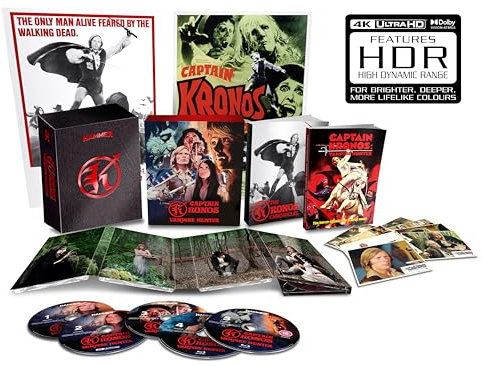 Captain Kronos: Vampire Hunter Limited Collector's Edition 4K UHD + Blu-Ray [Region A & B & C]
