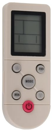 Télécommande ABS Universelle pour Climatiseur AUX. YKR-F/06, Distance de 10m, YKR-F/001 YKR-F/09R/010 F/06 YKR-F/016E, avec 2 Piles AAA