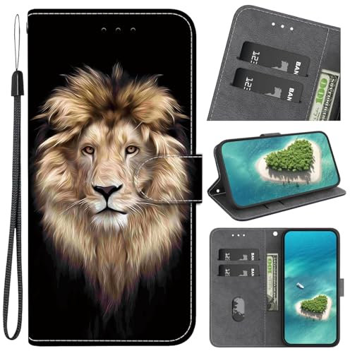 Ucikov Case for Apple iPhone 13 Mini, Leather Flip Case Cover with Animal or Flower or Butterfly Design Shockproof Purse Pocket for Apple iPhone 13 Mini, Colourful -20