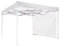 SLAHAJ Carport Tente de Garage Auvents instantanés pour l'extérieur, Pare-Soleil instantané en Tissu Oxford, Protection Solaire Pliable pour Tente de Camping Abris de Voiture(White)