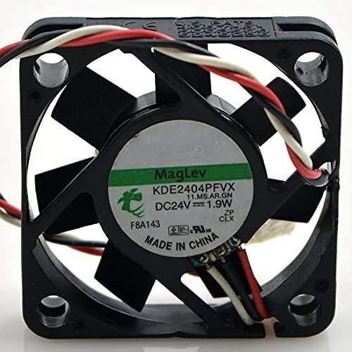 KDE2404PFVX 11.MS.AR.GN 24V 40mm Fan, 24V 1.9W 4010 3-pin Silent Inverter Fan