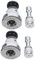 Didiseaon 2 Set di Valvole Limitatrici di Pressione per Accessori di Ricambio per Valvole per da Cucina Accessori per Valvole di Sicurezza per Plastica Argento