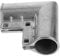 LIFKOME Fence Bracket Gate Elbow Repair Parts for Chain Link Fences Durable Corner Accessories for Gardens Farms and Outdoor Spaces Versatile for Fencing Needs