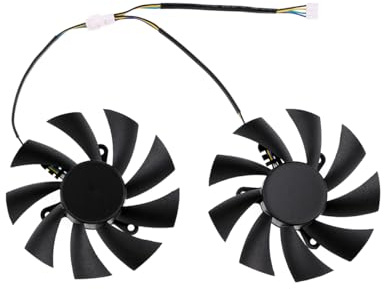 YLGOZFM Laptop-Ersatzteile 2 Teile/Satz 87MM GA92A2H Lüfter Für Zotac für RTX 2060 2070 SUPER Mini Grafikkarte Kühler GFY09215M12SPA