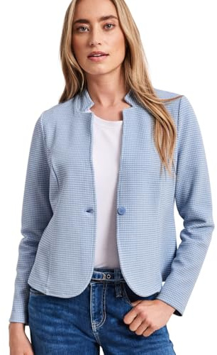 Damen Blazer aus Jersey mit Struktur