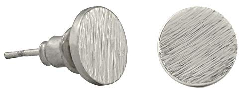 Soulsisters Trend Ohrstecker Rund Kreis 925er versilbert simpel süß elegant für Fashionista