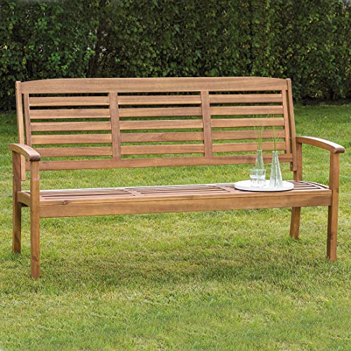 MERXX Gartenbank Paraiba, Akazienholz, 160/110 x61x92 cm, braun 160 cm, braun