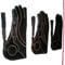 Falknerei Handschuh TRIPLE Fell Nubuk Leder 35,6 cm lang 3 Lagen (alle Größen) Gr. XL, REGULAR