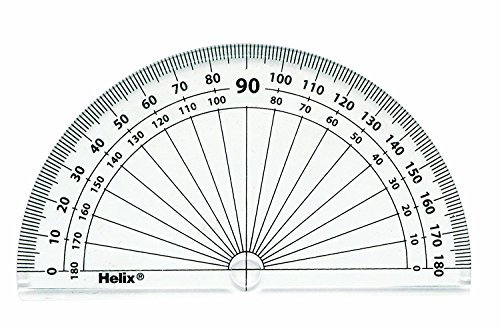Helix 10 cm 180 gradi goniometro invertire scala – Confezione da 10