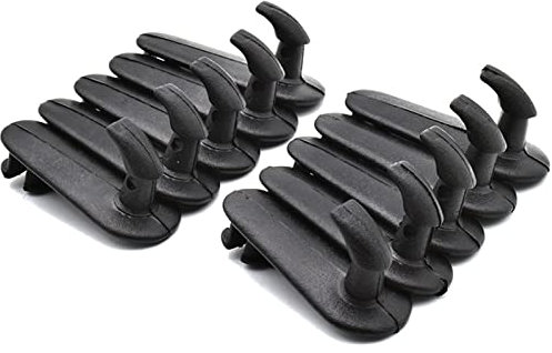 XUKEY Lot de 10 crochets de fixation pour tapis de sol de voiture pour Corolla Camry Crown Rivet Auto Antidérapant