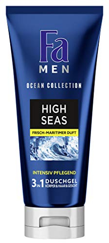 FA MEN Duschschaum & Körperrasur Ocean Collection High Seas, 1er Pack (1 x 200 ml)