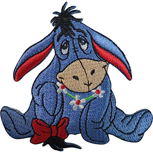 Winnie the Pooh Eeyore Patch Besticktes Abzeichen Eisen auf Nähen auf T-Shirt-Tasche