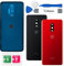 Eonpam Back Cover Glass for OnePlus 7 Rear Glass Replacement with Camera Lens + Repair Kit Genuine Rear Housing (Red)