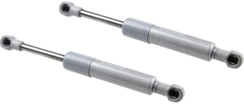 Gedotec Gasdruckfeder 150N LIFT-O-MAT 2 Stück | Kesseböhmer Gasdruckdämpfer für HSB Hochschwenkbeschlag | Stoßdämpfer für Klappe, Schranktür & Küchenschrank | Kompressionsfeder mit Anleitung