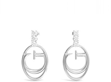 GUES JEWELLERY ICONIC Ohrringe (JUBE01039JWRHT / JUBE01039JWYGT)