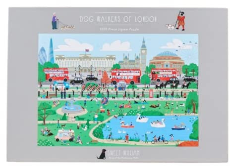 Dog Walkers of London Jigsaw Puzzle