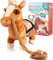 Marsjoy Braun Plüschtier Interaktives Pony Spielzeug Pferd der Läuft und Bellt, Kinder Mädchen Spielzeug, Elektronisches Haustier Plüschtier mit Gehen, Bellen Singen Funktion Lauf- und Soundfunktion