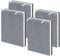 4 Pack vital 100 Replacement Filt-er Compatible with LEVOIT Vital 100 Air Puri-fier