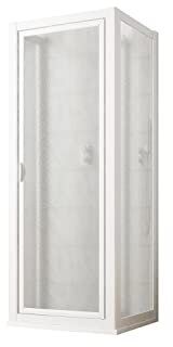 Box doccia 3 lati battente 75x70x75 CM H 185 in Acrilico mod. Sigma Trio