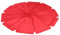 NILZA Housse De Rechange Pour Parasol Grand Rechange Toile De Parasols Exterieur, 8 Baleines/10 Baleines Dessus De Parapluie De Remplacement, Toile Pergola 2.6m - 3.6m (Color : Red, Size : Rib lengt