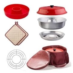 OMNIA Pack Four + Sac + 2 Maniques + Grille + Moule en Silicone Camping-Car Bateau Van