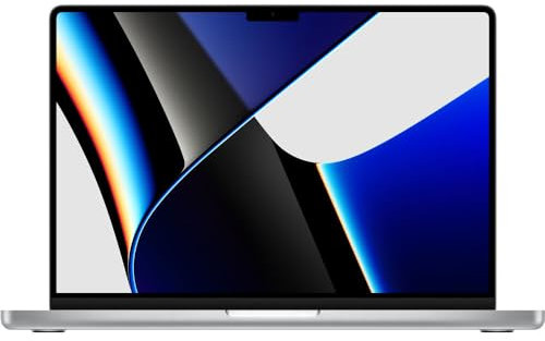 2021 Apple MacBook Pro M1 Max Chip (16-inch, 32GB RAM, 1TB SSD Storage) (QWERTY English UK) Silver (Renewed)