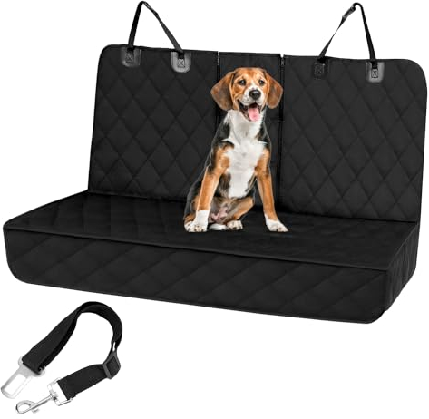 QWORK® Housse de Siège de Voiture, Housse Protection Voiture Chien, pour Toutes Les Voitures, Mini-fourgonnettes et SUV