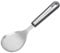 Wiltshire Aspire Rice Spoon, Stainless Steel, Stirring & Serving Utensil, Rice Paddle, Anti-Slip Soft Touch Handle, Grey & Silver, 26.5x7.8x2.5cm