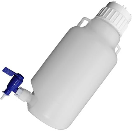 CIYODO Wasserspender Mit Hahn Wasserbehälter Für Labor Und Haushalt Bruchsicher Einfach Zu Bedienen Für Trinkwasser Und Flüssigkeitslagerung