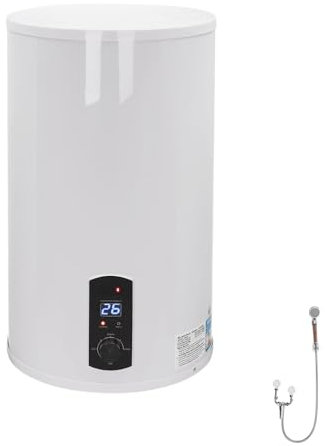 Charocean Caldera eléctrica de 70 litros, calentador de agua caliente, 2000 W, calentador de agua eléctrico, calentador de agua con capacidad de calefacción, recipiente interior esmaltado, pantalla