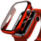 DYAOLE Apple Watch Schutzhülle Kompatibel mit Apple Watch 10,Displayschutz PC schutzhülle für Apple Watch 10 schutzhülle(46mm,Rot)
