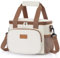 Lifewit 9L Kühltasche klein unterwegs, Isolierte Cooler Bag Lunchtasche faltbar für Herren und Damen, wasserdichte Thermotasche Umhänge für Essen, Bier, Medikamente, Arbeit, Strand, Reise, Creme
