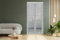 Susanna Home Tenda Antimosche A Pannello con Telaio in PVC, Corde a Perline per Esterno Interno Fili a Caduta Ombreggiante Divisoria Porta Finestra (BLU, 120X220)