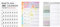 Fuhjythy 3-Teiliger Kalender 2024, Wandkalender 2024, Zusammenklappbar für Schule, Heimbüro, 29,2 X 20,7