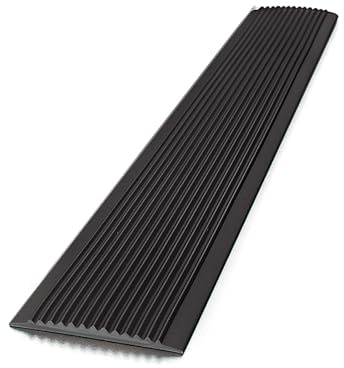 Winkelprofil, Rutschfeste Treppen-Kantenschutz, Flexible Gummi-Treppenkantenprofil, Treppenkantenschutz Für Den Außenbereich, Rutschfeste Treppenkante Für Den Innenbereich(Nero,4x100cm)