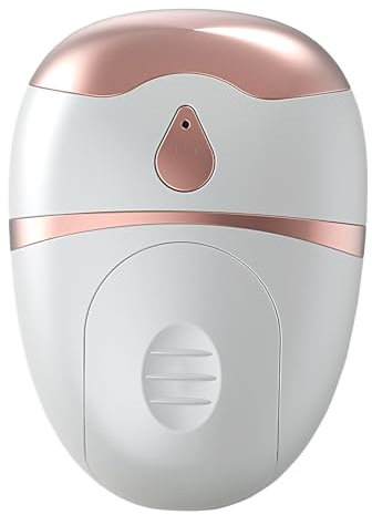 Máscara de calentamiento para los ojos – aparato de masaje facial y contorno de ojos | 2 modos antibolsillos de cuidado facial portátil para aliviar la hinchazón y fortalecer la piel de forma natural