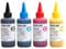 PZPSEQGM 100ML Sublimation Ink Compatible With Desktop Printers For Heat Transfer On Cotton T-Shirts Mugs And Metal Surfaces Ink Kits(6 color)