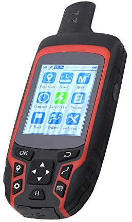 Handheld GPS Navigation Testgerät, Satelliten Kommunikationsgerät, A6 Handheld GPS Navigationsgerät Outdoor Navigation USB aufladbarer Wander Ortungsgerät Tracker
