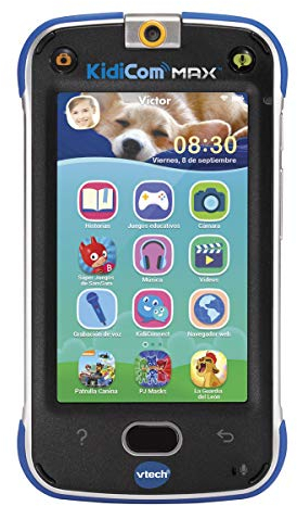 VTech - Dispositivo multifunción Kidicom MAX, Color Azul, versión española (80-169522)