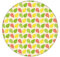 Grüne, fröhliche kleingemusterte Tropfen Tapete Funny Drops passt zu Farrow and Ball Farben - Vliestapete Grafisch - Büro, Küchen oder Schlafzimmer GMM Design (H: 3m B: 46,5cm)
