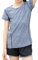 Echinodon Mädchen Sport Set Kurz Atmungsaktiv Schnelltrockend Shirt + Shorts Sportanzug für Yoga Jogging Training Grau 150