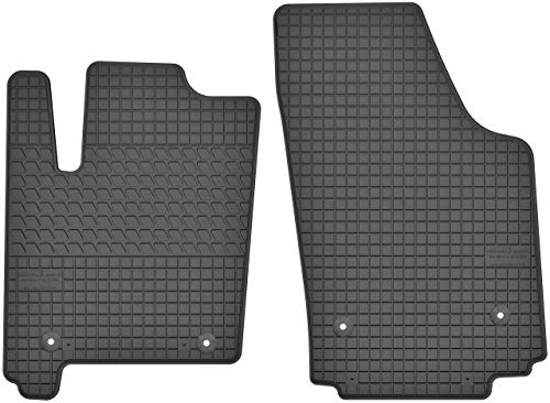 Gummimatten Vorne Gummi Fußmatten Satz für Opel Meriva A (2002-2010) - 2-teilig - Passgenau