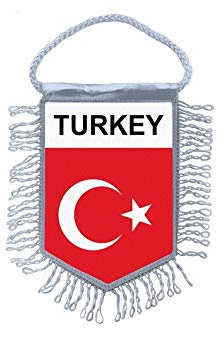 Akachafactory Wimpel mini Flagge Fahne flaggen miniflagge Türkei